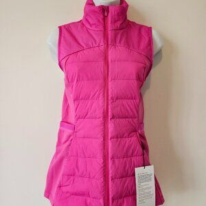 NWT LULULEMON SNCP Sonic Pink 700 Fill Down For It All Vest 2, 6